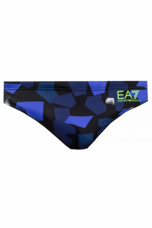 Slipy z nadrukowanym wzorem, zdjęcie 1 Slipy z nadrukowanym wzorem od EA7 Emporio Armani